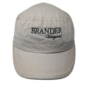 Brander Vineyard Strapback Cadet Army Hat Brown One Size Alternative